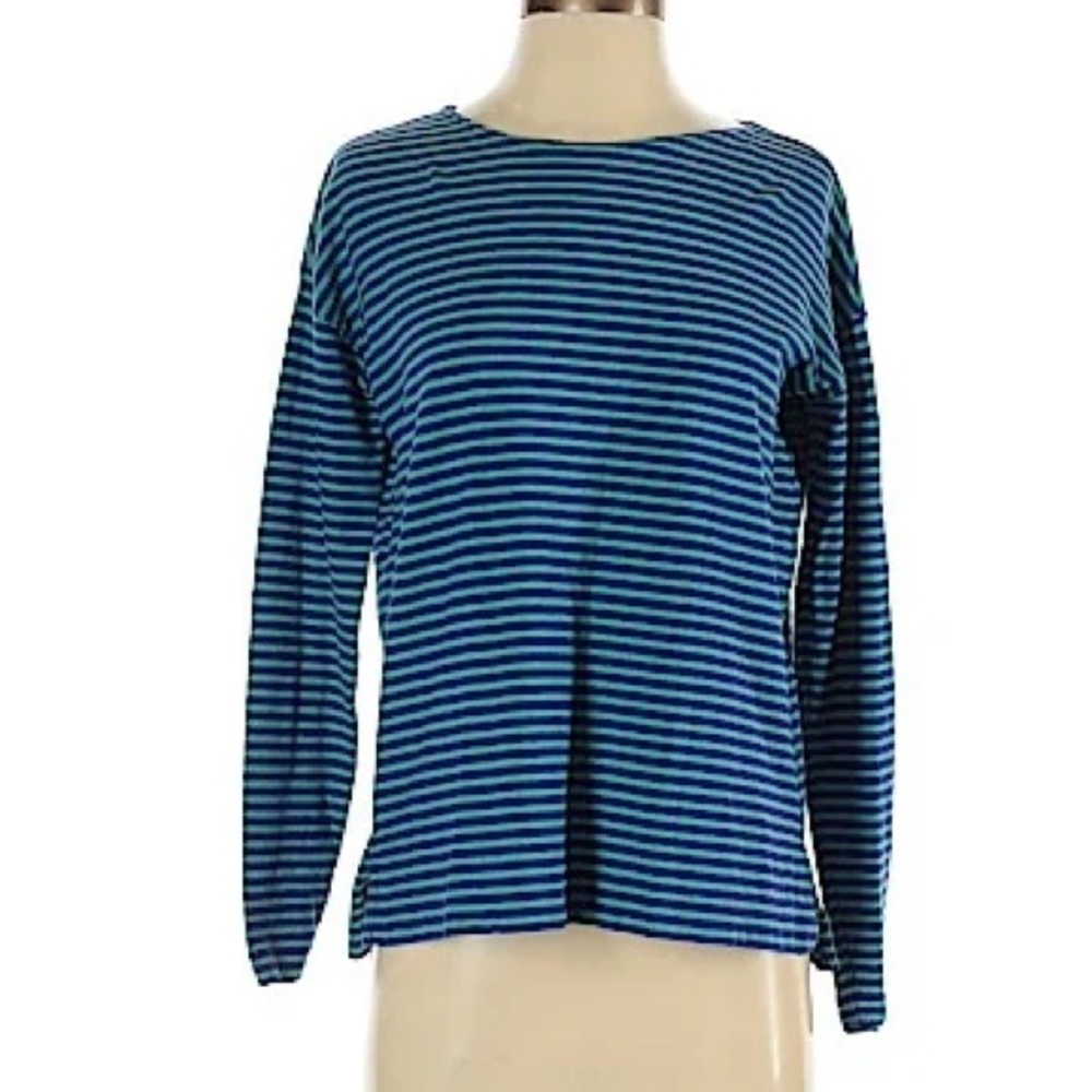 NWOT 🎉 J.Crew Long Sleeve Blue Stripe Shirt